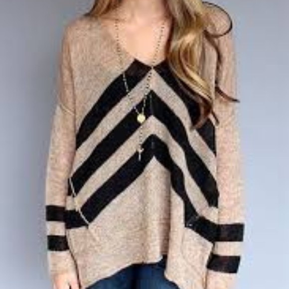 Free People Sweaters - Free People "Twelve Roses" V-Neck Alpaca Pullover